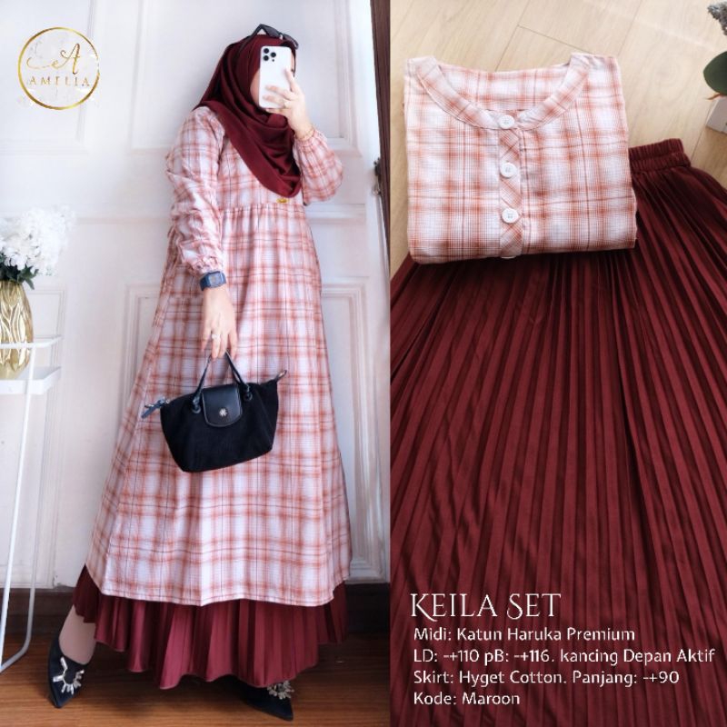 Keila & Aura Set rok by. Amelia