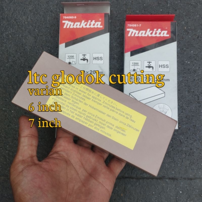 makita batu asah pisau glok dll 6 inch /7 inch batu asah pisau sugu serut ketam planer