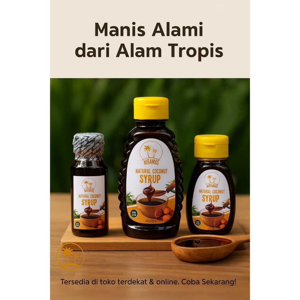 

NIRAMAS LIQUID COCONUT SUGAR (Gula Kelapa Cair)