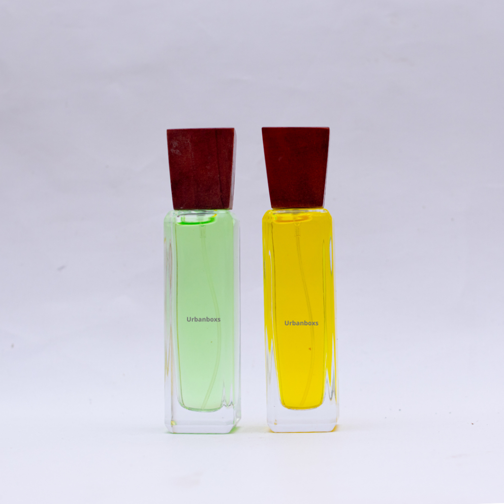 Urbanboxs | Botol parfum kotak 30ml tutup kayu | Botol parfum drat tutup kayu At3