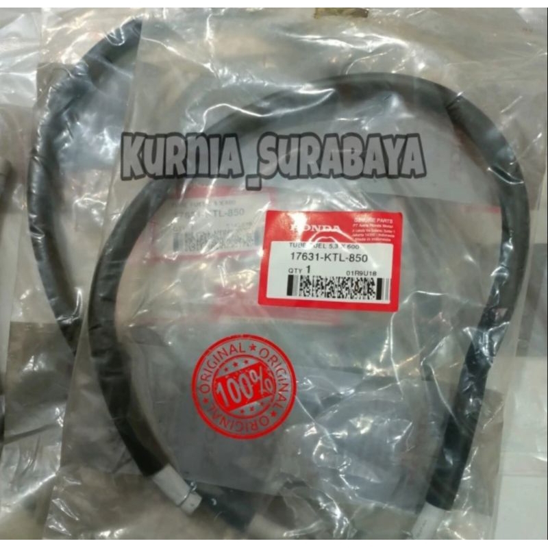 Selang bensin honda revo lama revo 100 17631-KTL-850