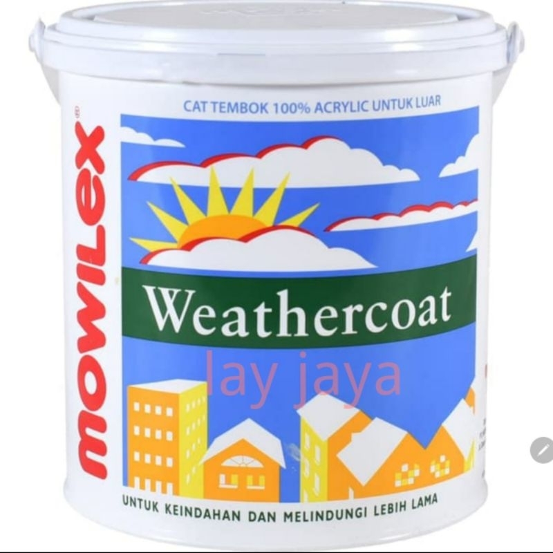 Cat Tembok Exterior Mowilex Weathercoat W-0981 Marble Grey