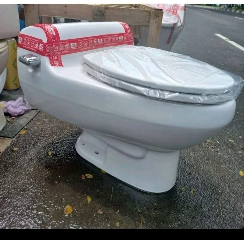 CLOSET DUDUK TOTO C436J KOMPLIT SET