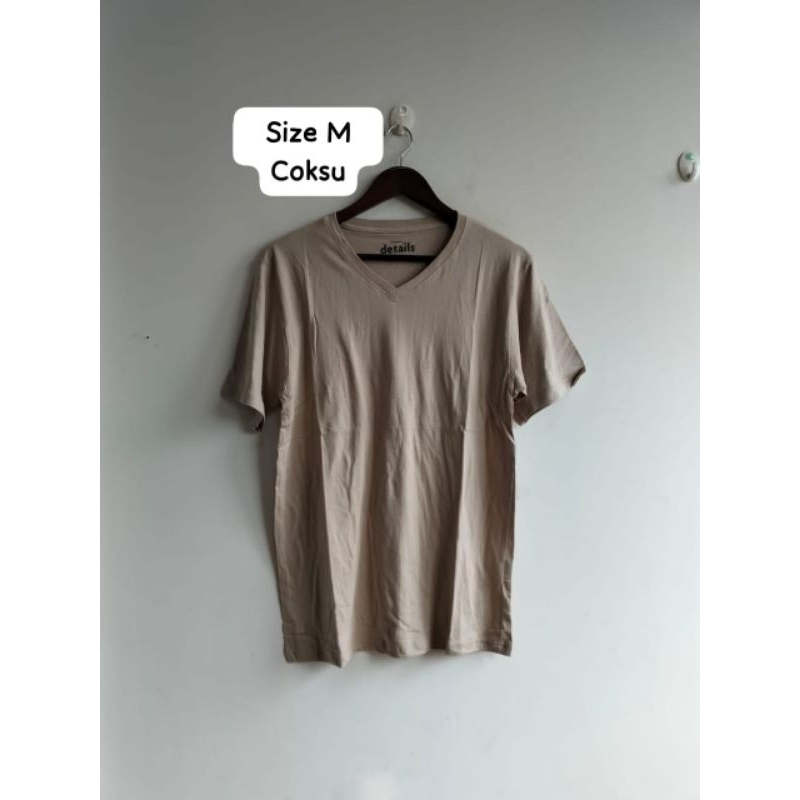 kaos oblong pria details