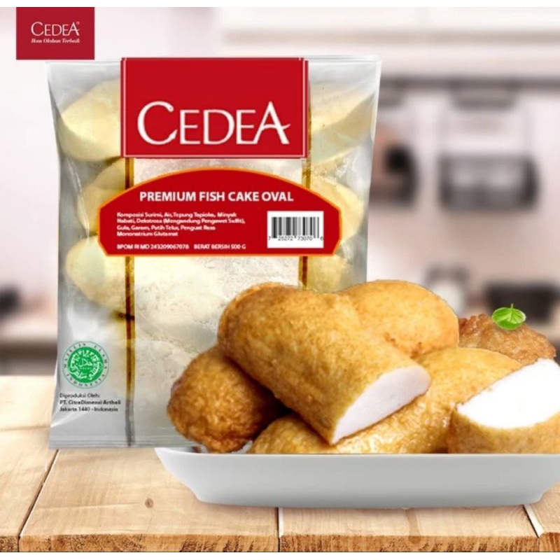 

CEDEA FISH CAKE OVAL 500GR
