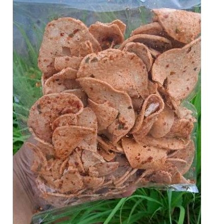 

BASRENG PEDAS Keripik Basreng Pedas Daun Jeruk 500 gram