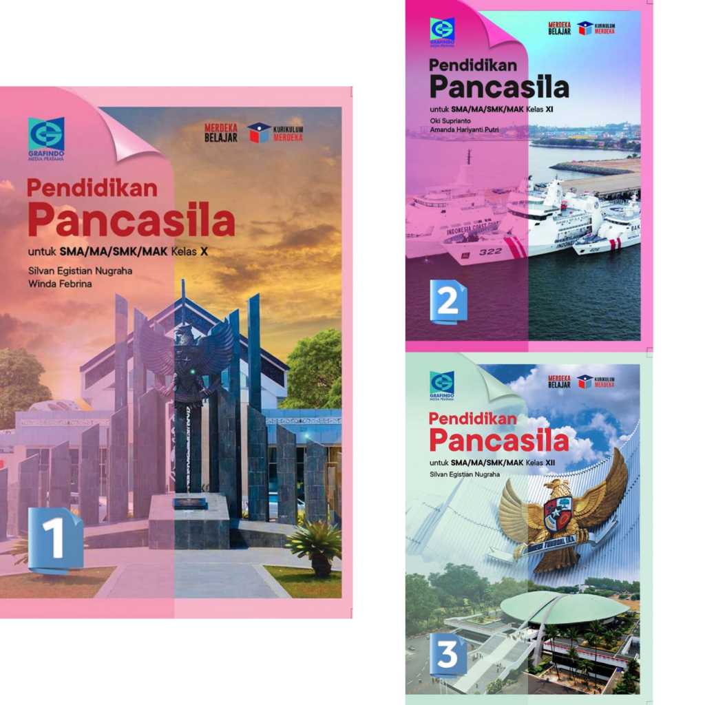 Pendidikan Pancasila SMA/MA/SMK/MAK Grafindo Kurikulum Merdeka