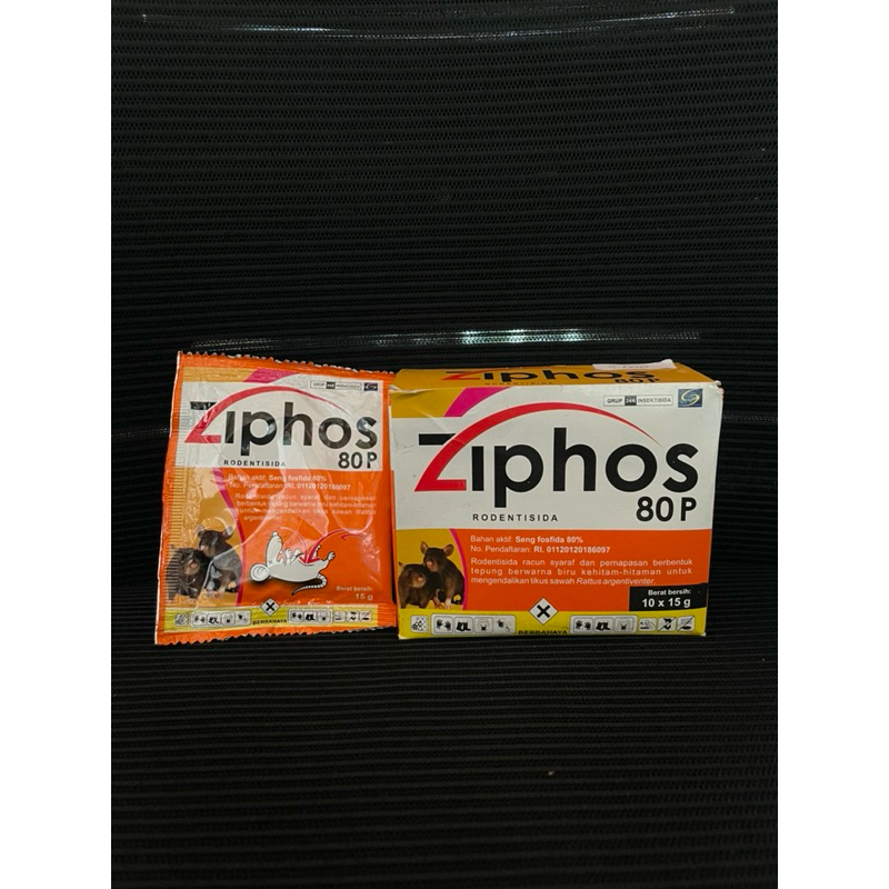 ziphos 15gram obat tikus sawah racun tikus ziphos 80p rodentisida