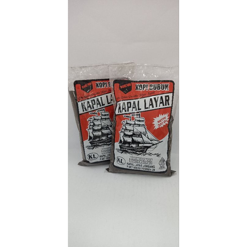 

KOPI HITAM CAP KAPAL LAYAR 300 gr