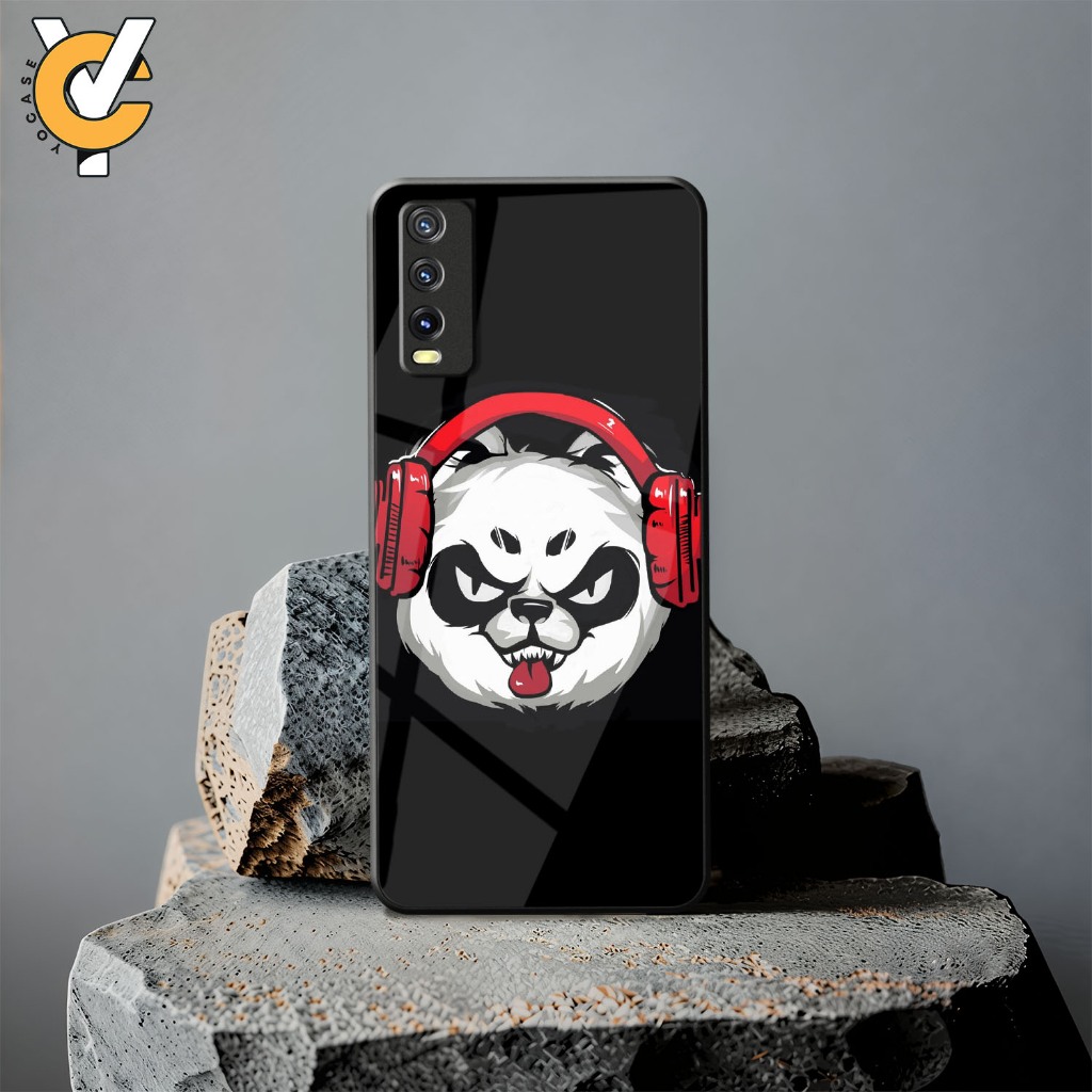 Softcase Kaca Vivo Y20 - Vivo V2029 - Softcase Kaca - Softcase Glass - Softcase Vivo Y20 - Casing HP