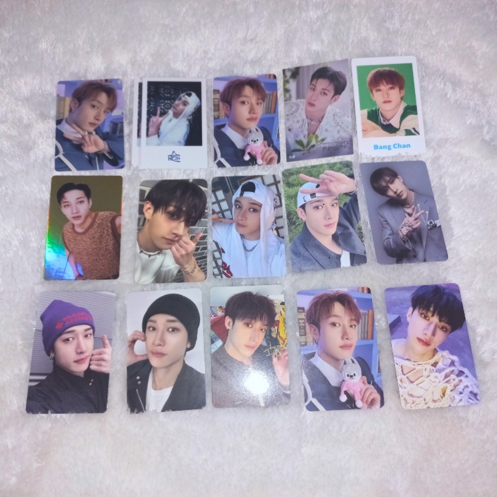 PC Photocard Bang Chan Stray Kids SKZ Magic School Ate HOP Dominate Fankit LD Bangchan