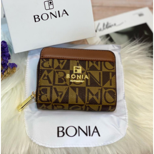 Bonia Mini Card n Cash wallet dompet wanita premium 70 smc