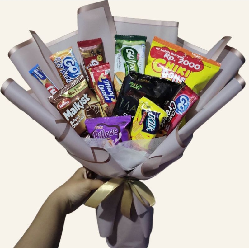 

snack bucket untuk ultah/wisuda