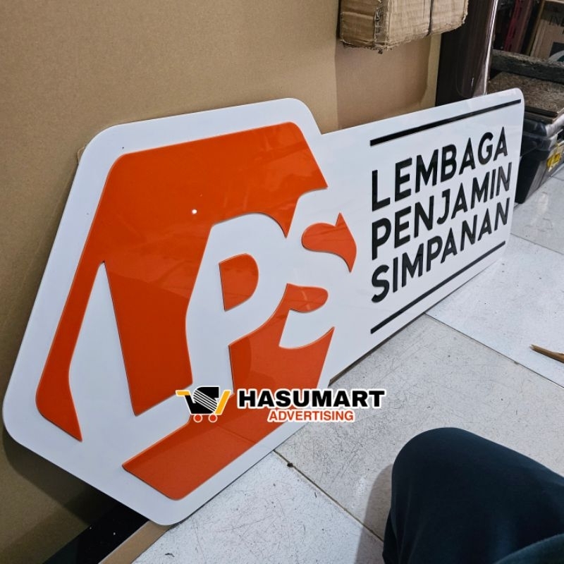 Akrilik Sign TIMBUL / Akrilik Sign Custom / Papan Nama Akrilik