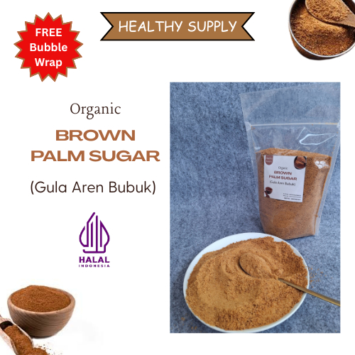 

Gula Aren Bubuk Murni Tanpa Campuran - 1 Kg & 500 Gram Healthy Supply