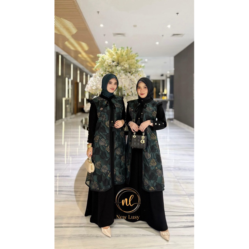 Zahira Dress Gamis Mewah Original NewLusy