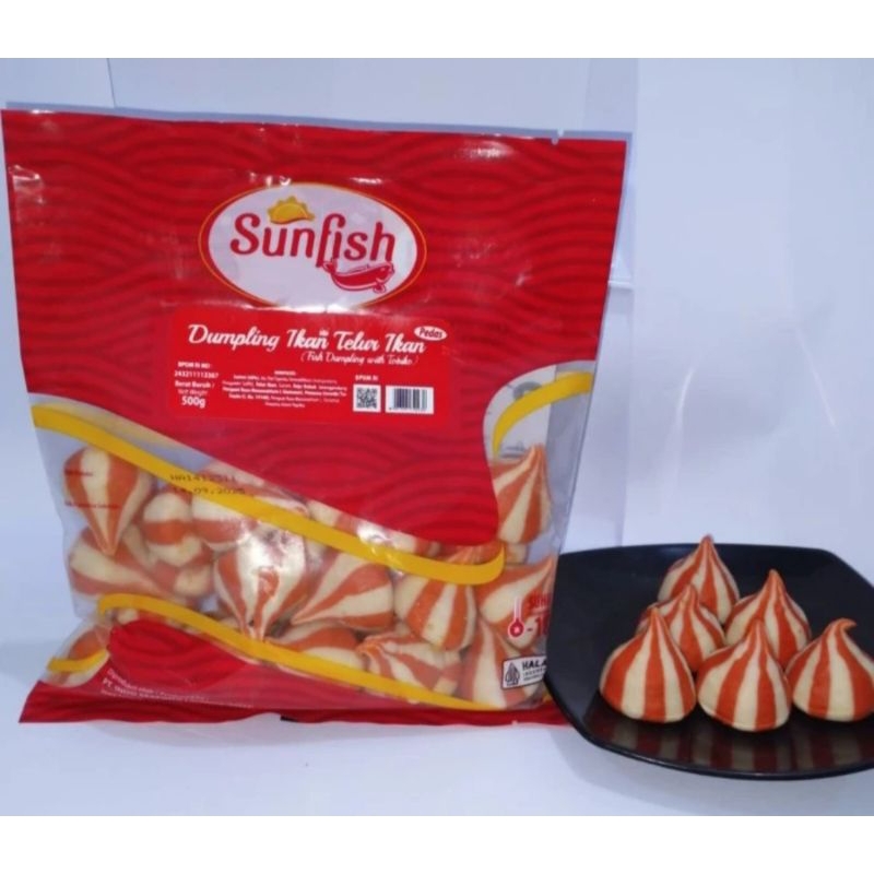 

SUNFISH DUMPLING IKAN ISI TELUR IKAN 500GR