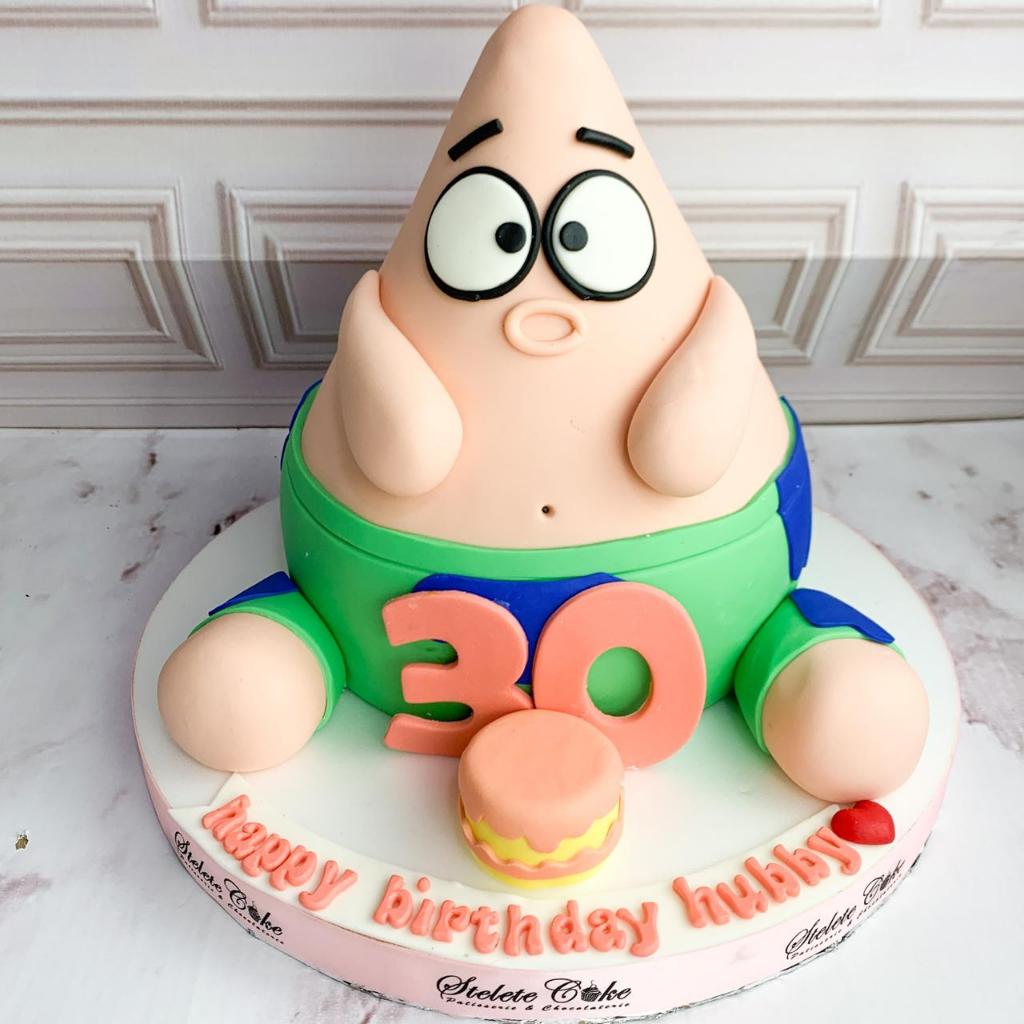 

Kue Ulang Tahun/Birthday Cake/Kue Ultah tema Patrick/Patrick 3D/Kue Birthday jakarta