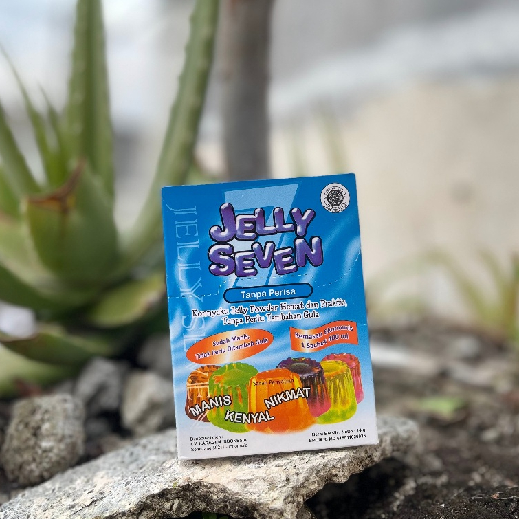 

Jelly Seven Tanpa Perisa 12 pcs - Kemasan Ekonomis