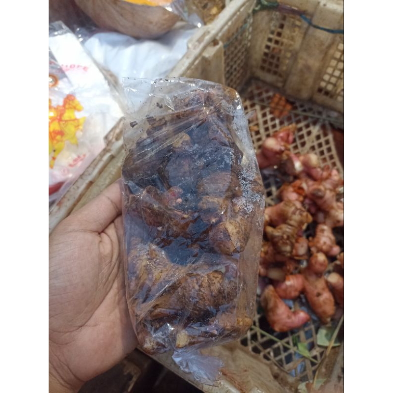 

jahe merah 1/2 segar alami wedang jahe