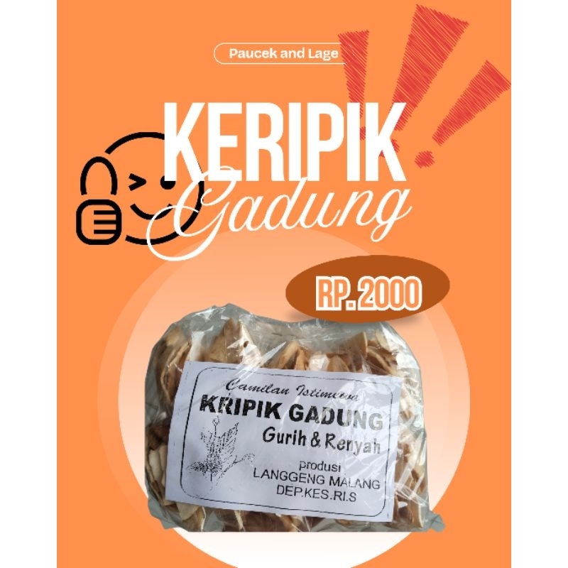 

Keripik Gadung Gurih