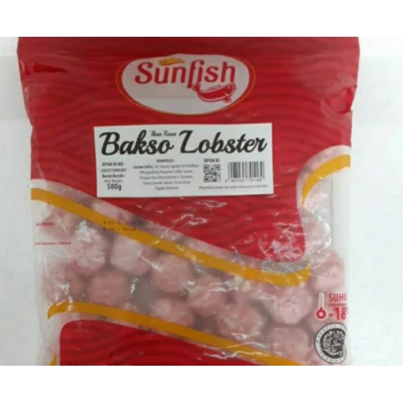 

SUNFISH BAKSO LOBSTER 500GR