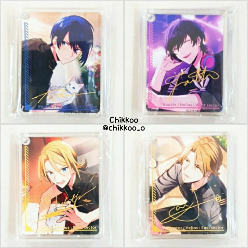 Helios Rising Heroes Acrylic Block Colotta Charm (Tebal)