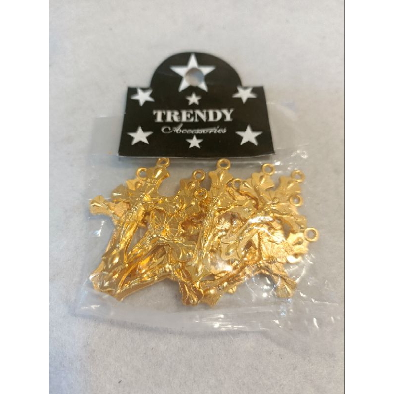 Liontin Salib Gold A37 M2/54 - Salib Liontin - Liontin Salib - Harces - Bahan Rosario