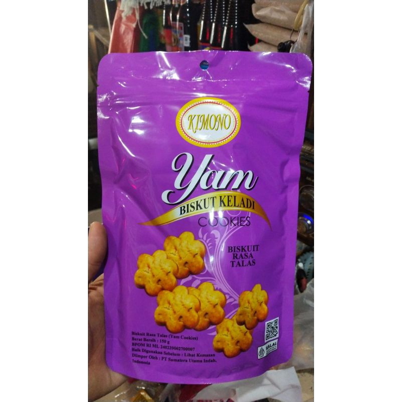 

KIMONO BISKUIT KELADI / YAM COOKIES 150Gram