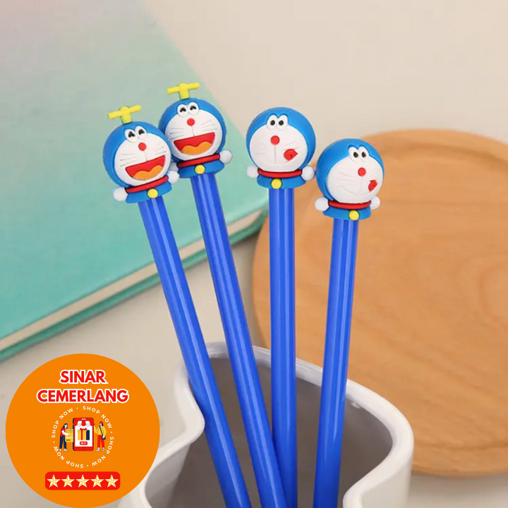 

SC Pena Karakter DORAEMON Motif Lucu Black Ink Gel Pulpen Gel Bolpen Alat Tulis Karakter Perlengkapan Sekolah Kantor