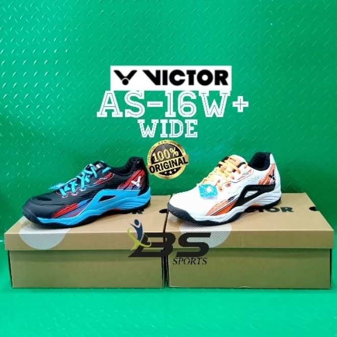 SEPATU BADMINTON VICTOR AS-16W+ AS16W+ ORIGINAL