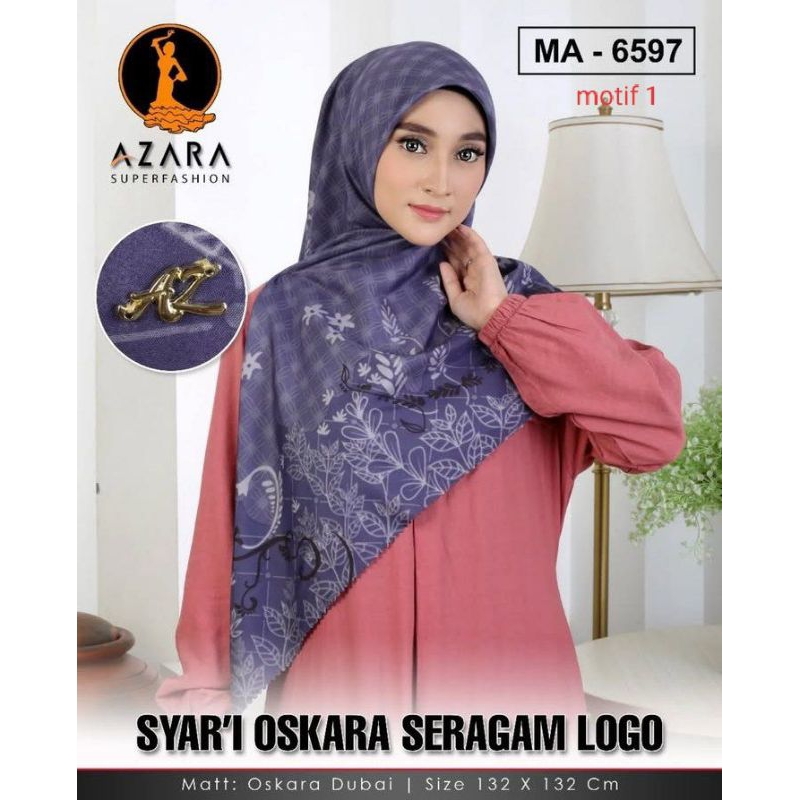 segi empat oskara syar'i motif azara