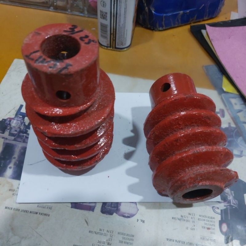 gigi spiral molen hercules / gigi rotasi molen hercules / gear molen