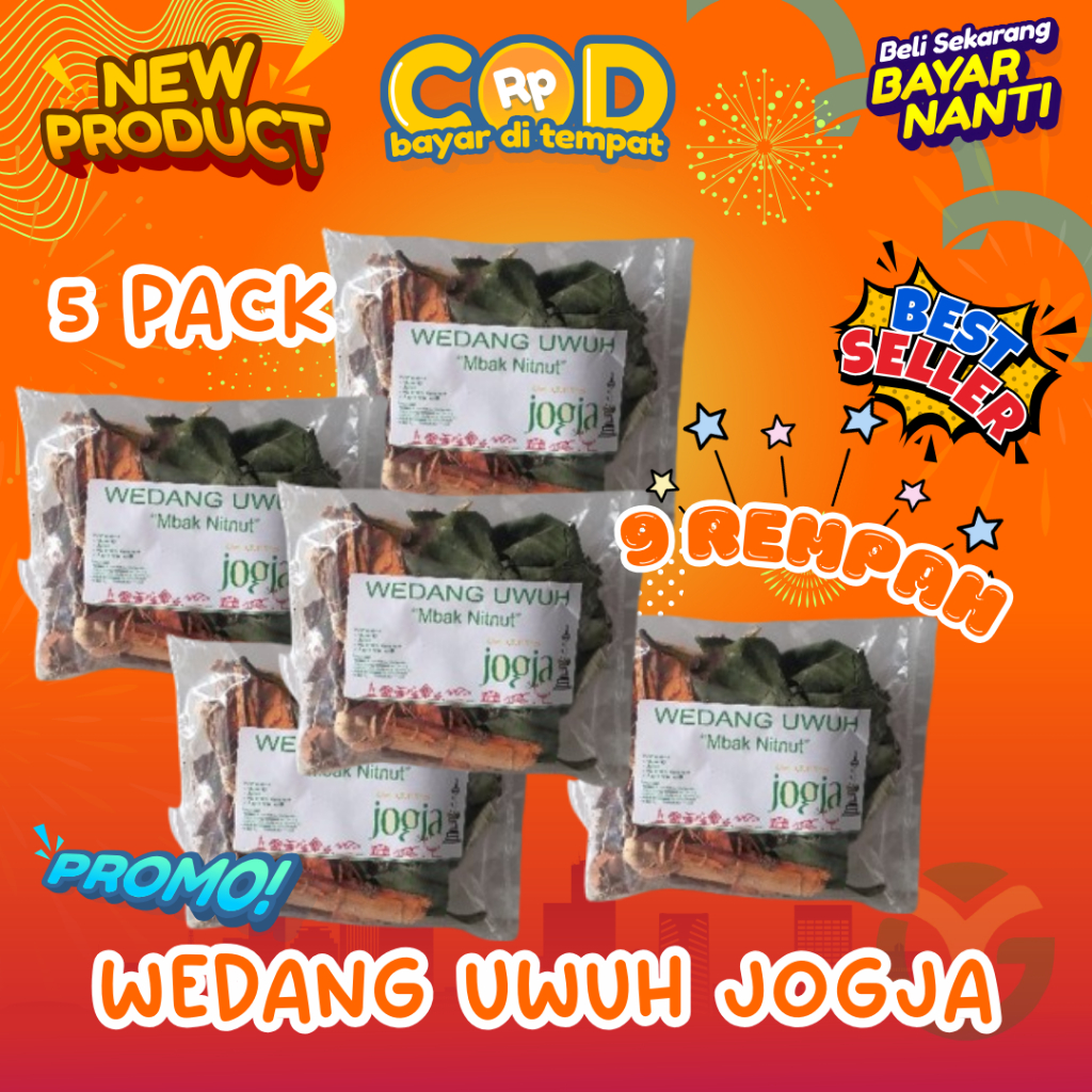 

Wedang Uwuh Komplit Khas Yogyakarta Jogja 9 Rempah Asli Sereh Jahe Emprit