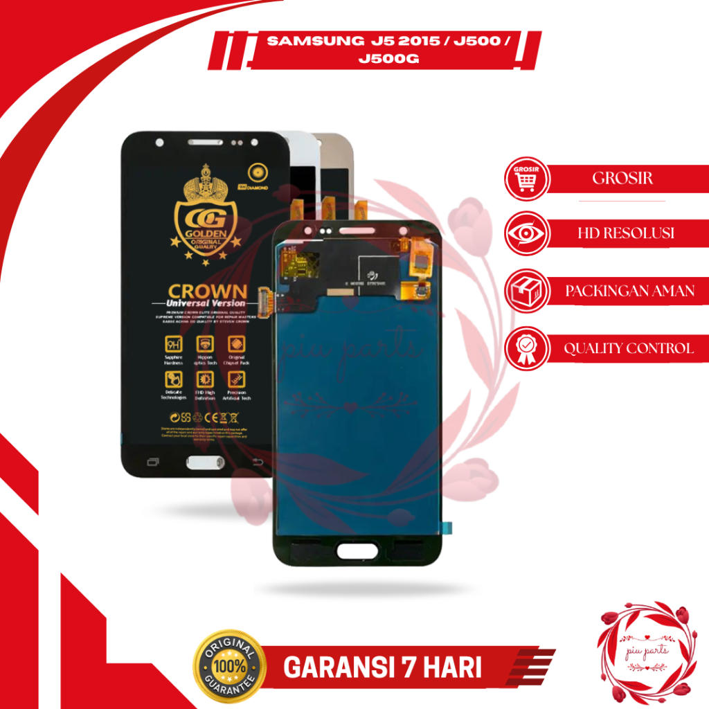 LCD SAMSUNG J5 2015 / J500 / J500G TOUCHSCREEN FULLSET COMPLETE ORIGINAL