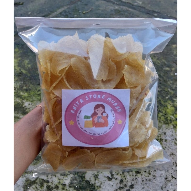 

Kerupuk Beras Mentah (Puli) Gurih Renyah/Krupuk Gendar/Lempeng Nasi/Homemade/Halal/Kemasan 500gram dan 1000gram