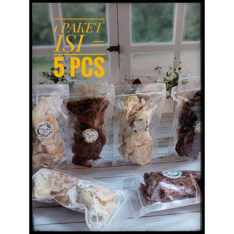 

ANEKA KERIKPIK PISANG LUMER COKLAT / TIRAMISU 35-40 g