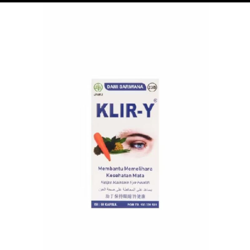 KLIR Y suplemen kesehatan mata