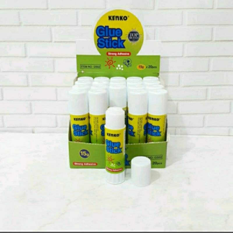 

LEM KERTAS Glue Stick KENKO 15 Gram GS03 Besar