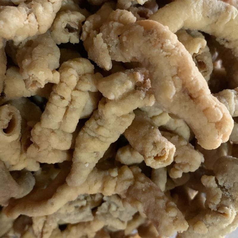 

Usus Ayam krispy Original kemasan 250grm Keripik Usus Crispy Gurih,Renyah