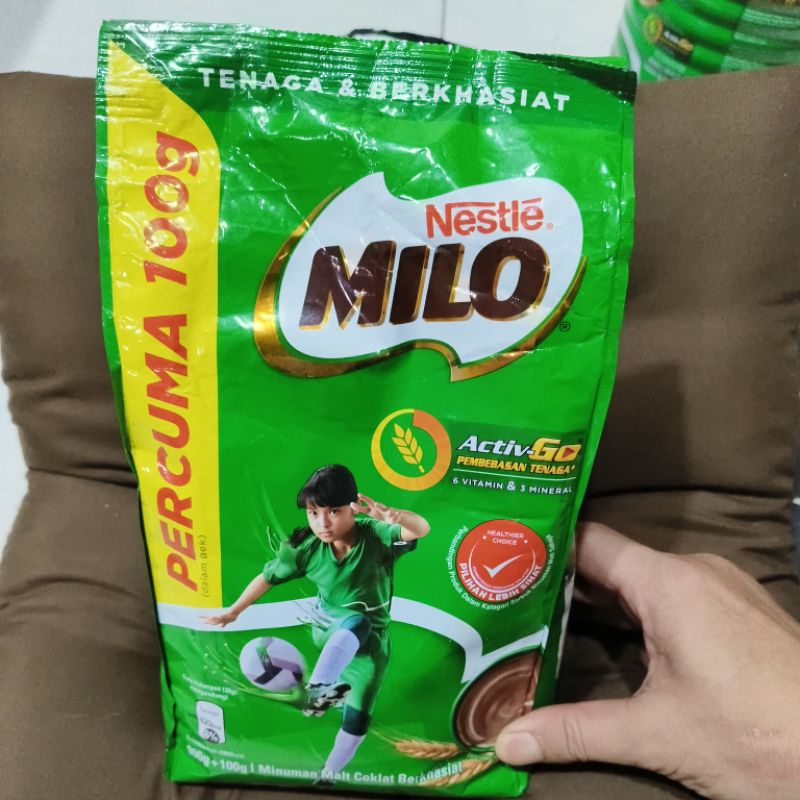 

milo bubuk malt coklat malaysia cacat kemasan exp2026