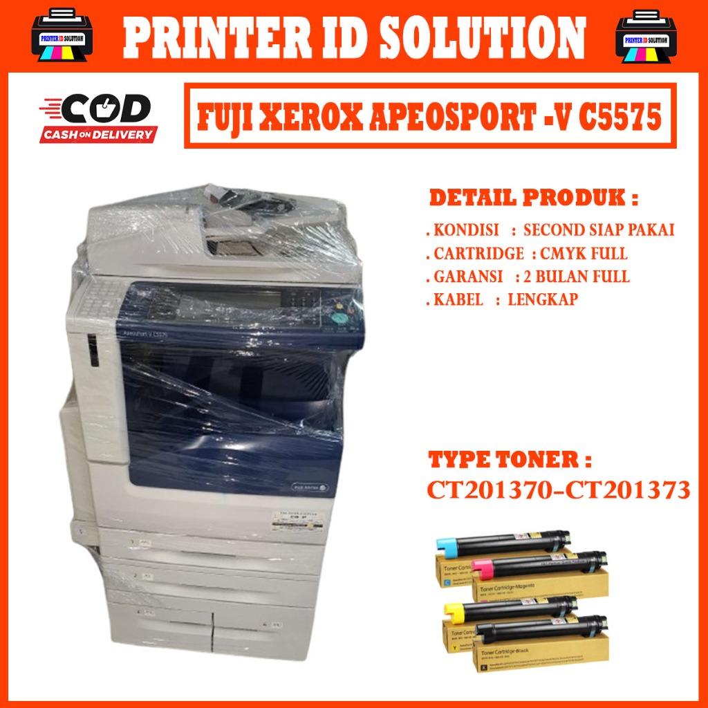PRINTER FUJI XEROX  APEOSPORT -V C5575 A3+ COLOR