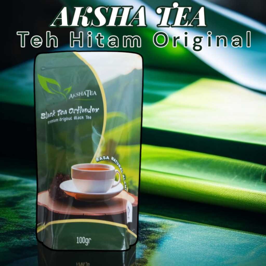 

AKSHATEA Premium Original Black Tea Teh Hitam Anti Oksidan Peluntur Lemak