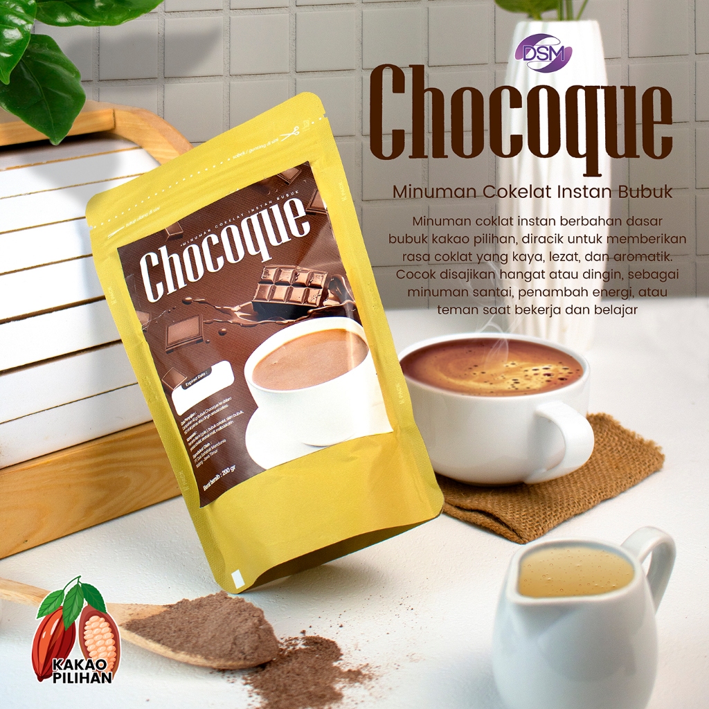 

Cahayadstore Bubuk Minuman Coklat Premium Chocoque 200Gr