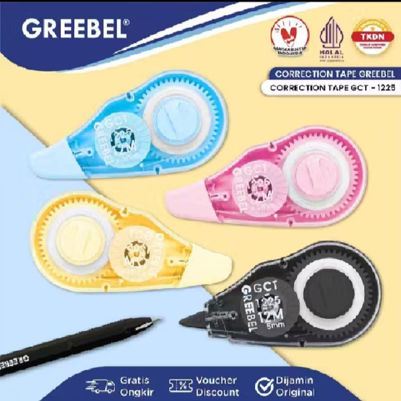 

GREEBEL CORRECTION TAPE GCT-1225