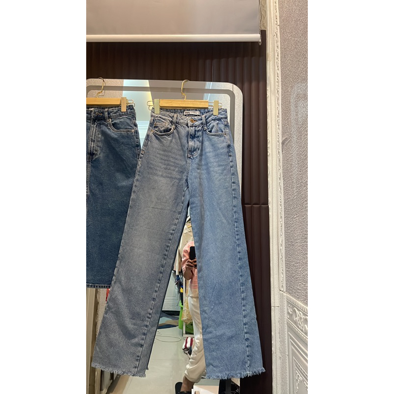 zara jeans celana dan rok
