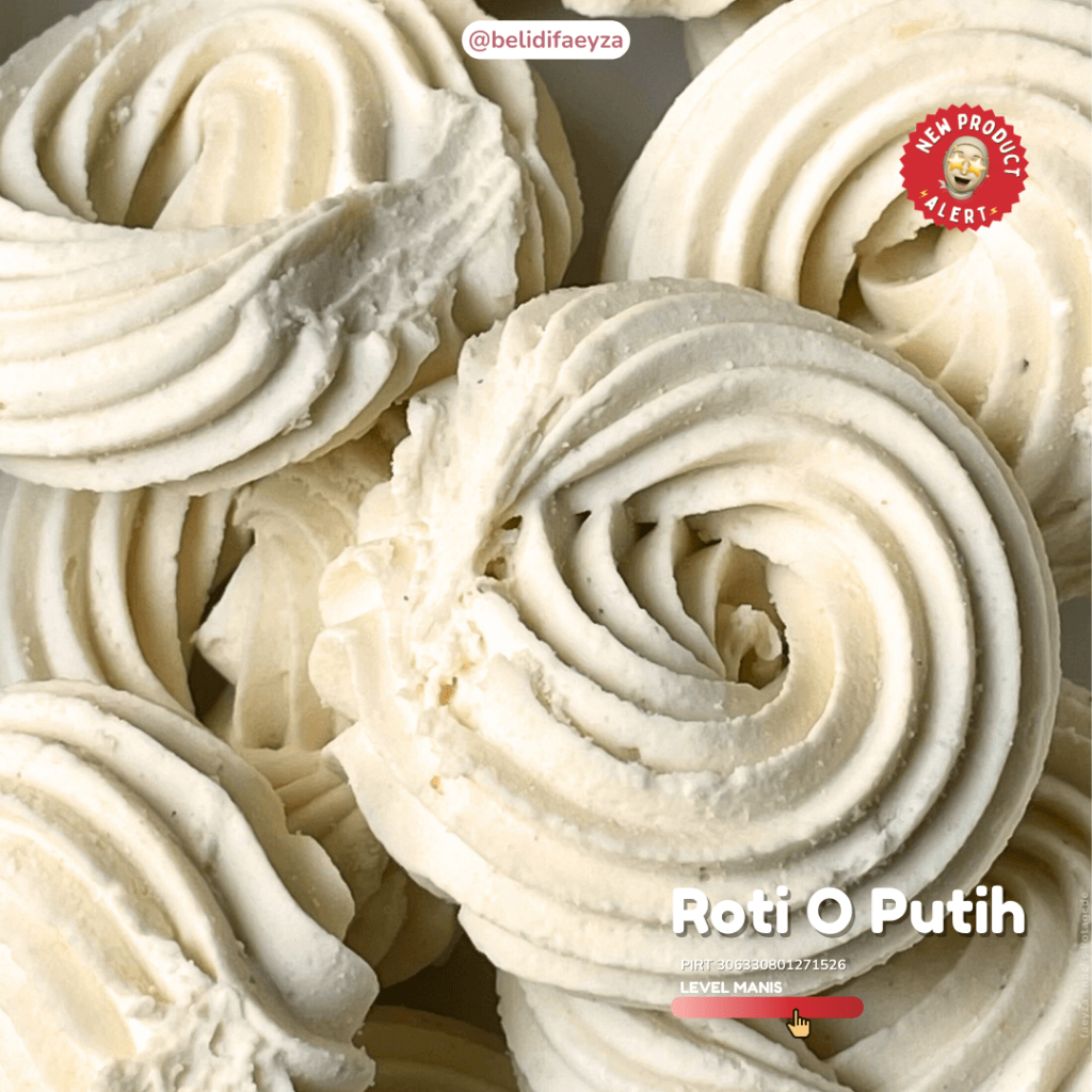

[] Roti O Putih Jadul - Roti Kue Kering Cemilan Manis
