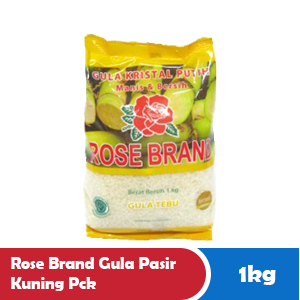 

GULA PASIR ROSE BRAND KUNING 1 KG / Gula Rosebrand