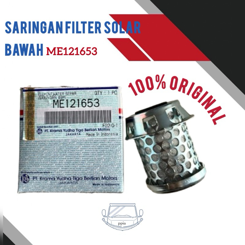 saringan filter solar bawah original ME121653 filter solar bawah original filter solar bawah canter 