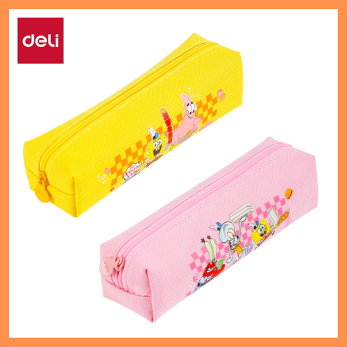 

DELI Kotak pensil sleting seri spongeboab H978